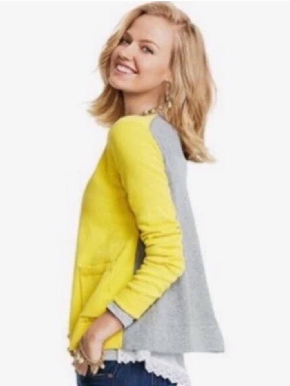 CAbi Layered Cardigan